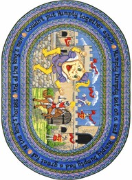 Joy Carpets Kid Essentials Humpty Dumpty Multi